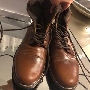 Use mens Franco Fortini boots (brown)